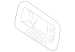 2139192500 - Front Seat: Holder for Mercedes-Benz Image