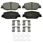 ZD2037 - : QuickStop Rear Disc Brake Pad Set Ceramic for WAGNER BRAKE Image