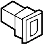 84814AG000 - : Finish Plate Grommet for INFINITI: M45 Image