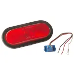 53092 - : Economy Oval Stop Tail Turn Lights, Red Kit (52892 + 92420 + 67090) for Grote Lighting Image