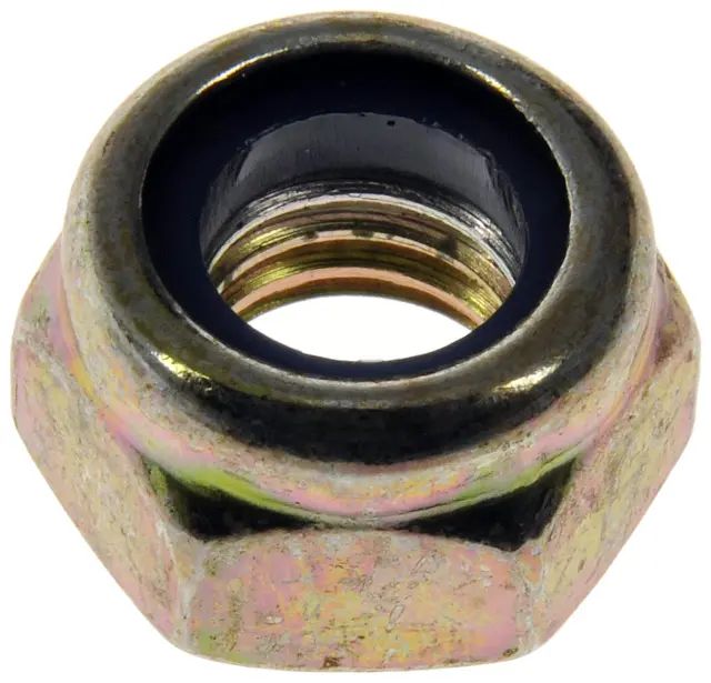 784754D - : Hex Lock Nuts With Nylon Ring - Class 8.8 - Thread Size M8-1.25, Height 8mm for Dorman Image