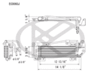 EC0060 - : Koyorad Automatic Transmission Oil Cooler for Koyo Image