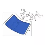 LL3Z1503100B - : Windshield for Ford: F-150 Image