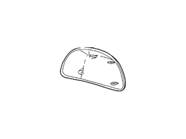 4C3Z17D742BAA - Body: Outer Cover for Ford: Excursion, F-250 Super Duty, F-350 Super Duty, F-450 Super Duty, F-550 Super Duty Image