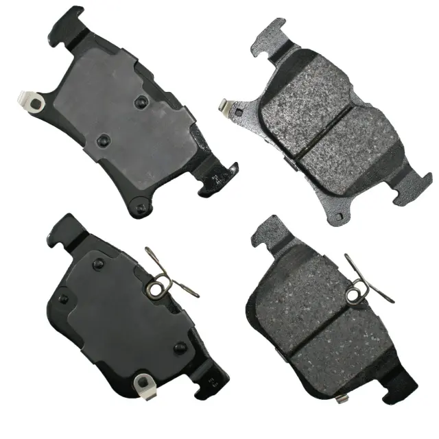 ACT1901 - : Akebono ProACT Ultra Premium Ceramic Disc Brake Pad Kit for AKEBONO Image