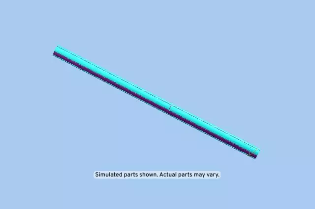 15199292 - Body: Body Side Molding for Cadillac: Escalade EXT | Chevrolet: Avalanche 1500, Avalanche 2500, Silverado 1500, Silverado 1500 Classic, Silverado 1500 HD, Silverado 1500 HD Classic, Silverado 2500, Silverado 2500 HD, Silverado 2500 HD Classic, Silverado 3500, Silverado 3500 Classic, Silverado 3500 HD Image