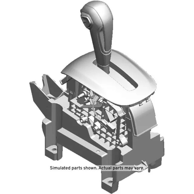 42346219 - : Liquid Platinum Automatic Transmission Shift Lever Assembly for Chevrolet: Trax Image