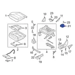 LB5Z7861748BE - Body: Track Cover for Ford: Explorer, Police Interceptor Utility | Lincoln: Aviator Image