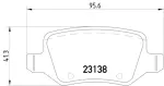 355012131 - : Disc Brake Pad Set for Hella Pagid Image