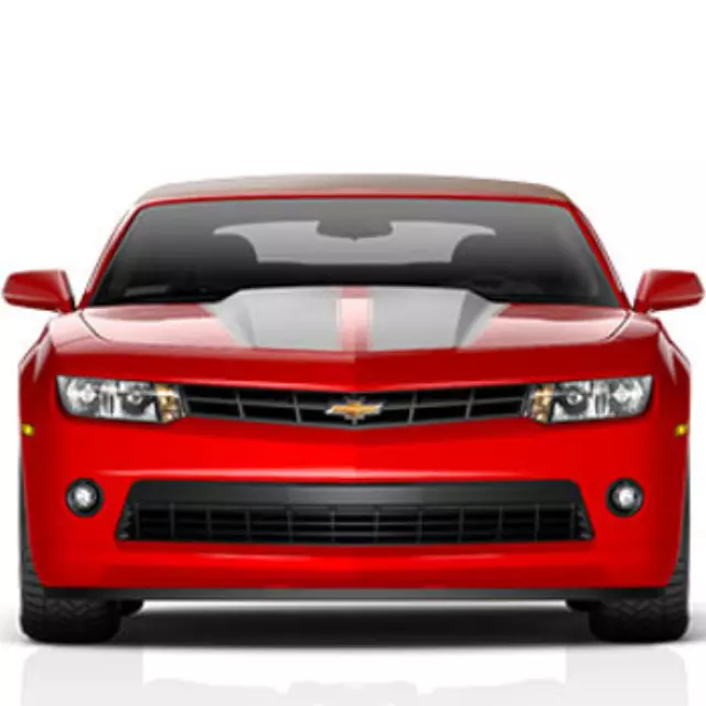 23425863 - Exterior: Decal/Stripe Package, Rally Stripes, Silver for Chevrolet: Camaro Image