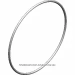 24251906 - : Automatic Transmission Case Front Cover Seal for GM Image