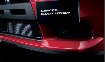 MZ380429EX - : Front Air Dams - Phantom Black for Mitsubishi: Lancer Image