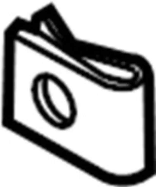 124100471 - Body: Bumper Cover U-Nut for Infiniti Image