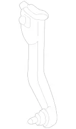 2038690017 - Body: Filler Pipe for Mercedes-Benz Image