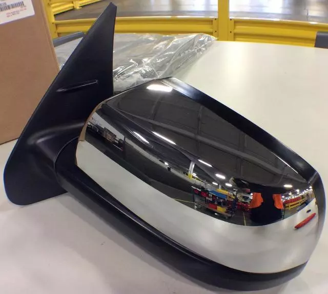 2014-2021 Toyota Tundra - Mirror Assembly Left Chrome - Toyota (87940-0C490)