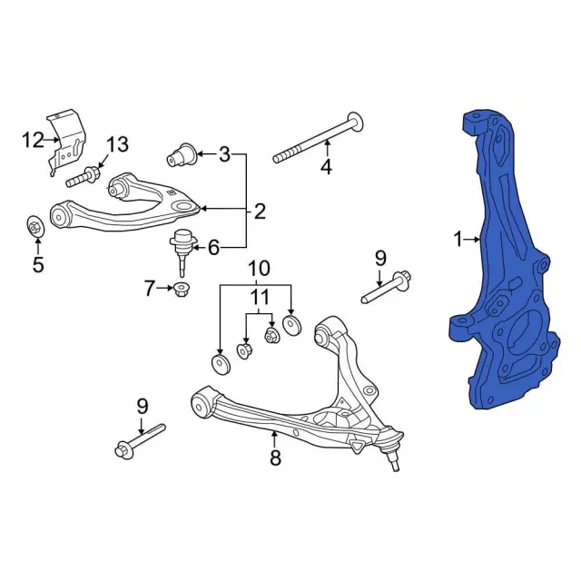 Steering Knuckle - Ford (MB3Z-3K186-S)