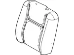 6W7Z5464416JC - Body: Seat Back Cover for Ford: Crown Victoria Image