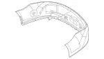 29088561019999 - Body: Bumper Cover for Mercedes-Benz Image