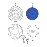 F87Z1130AB - : Wheel Cap for Ford Image