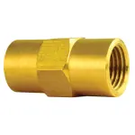 BLU9 - : Brass Brake Line Union, 3/16 (M10x1.0 Inverted), 10/bag for AGS Image
