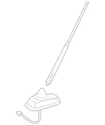 9068200175 - : 2010-2017 Mercedes-Benz - Antenna Assembly for Mercedes-Benz: Sprinter 2500, Sprinter 3500 Image