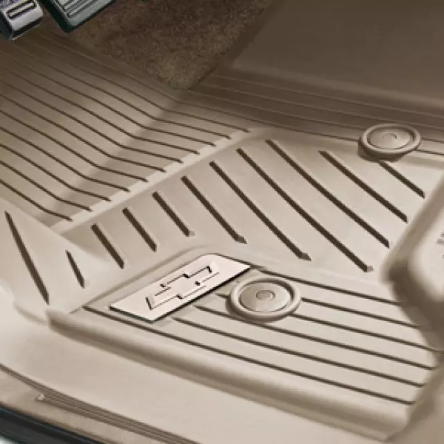 84357862 - : Floor Liners, All-Weather for Chevrolet: Silverado 1500, Silverado 1500 LD, Silverado 2500 HD, Silverado 3500 HD, Suburban, Suburban 3500 HD, Tahoe Image