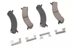 19432941 - Brake: Front Disc Brake Pad Set for Cadillac: DeVille, DTS | Chevrolet: Avalanche 2500, Express 2500, Express 3500, Silverado 1500, Silverado 1500 Classic, Silverado 1500 HD, Silverado 1500 HD Classic, Silverado 2500, Silverado 2500 HD, Silverado 2500 HD Classic, Silverado 3500, Silverado 3500 Classic, Silverado 3500 HD, Suburban 2500 | GMC: Savana 2500, Savana 3500, Sierra 1500, Sierra 1500 Classic, Sierra 1500 HD, Sierra 1500 HD Classic, Sierra 2500, Sierra 2500 HD, Sierra 2500 HD Classic, Sierra 3500, Sierra 3500 Classic, Sierra 3500 HD, Yukon XL 2500 | Hummer: H2 Image