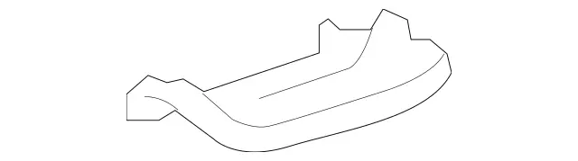 2136984000 - Trim and Lining: Cover, Diagonal Strut for Mercedes-Benz: E300, E350, E43 AMG, E53 AMG, E63 AMG S Image image