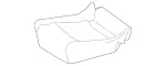 44795035009J55 - : Cushion Cover for Mercedes-Benz Image