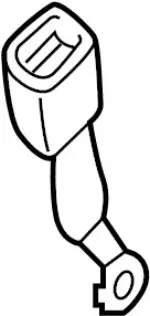 868424GA0A - Electrical: Buckle End for INFINITI: Q50 Image