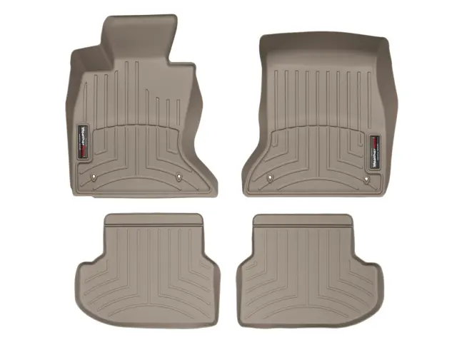 453301453133 - : Tan FloorLiner™ DigitalFit®, Front &amp; 2nd Row for WeatherTech Image