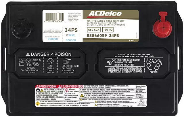 Vehicle Battery - GM (88866304)