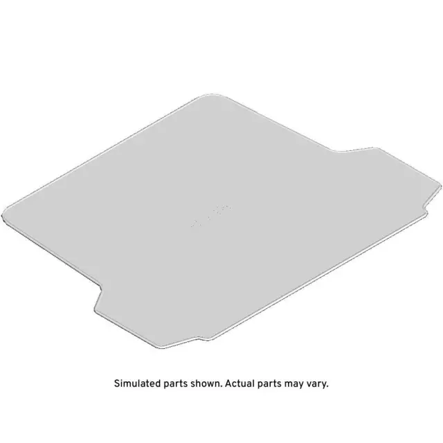 20873849 - : Ebony Rear Compartment Floor Mat for GM Image