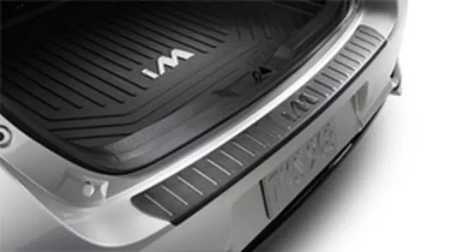 PT73812170 - Exterior: Bumper Protector, Rear, Im Logo for Toyota Image