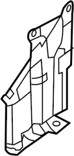 758941MA0A - Body: Side Shield for Infiniti Image