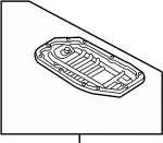 111105CA2A - Engine: Oil Pan for Infiniti Image