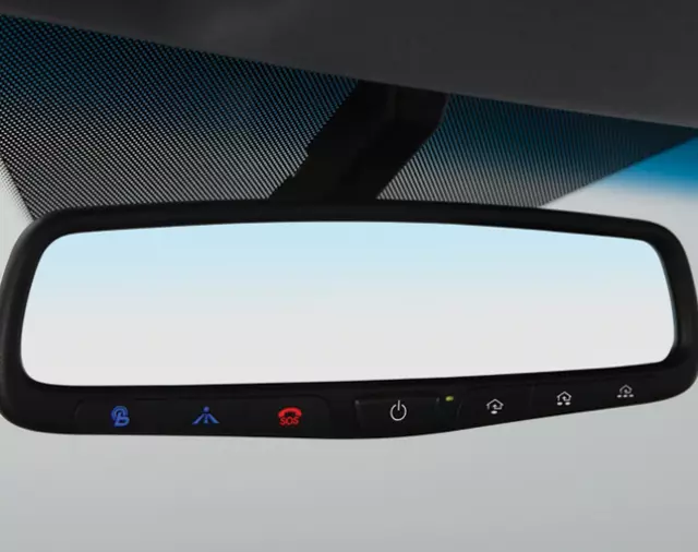 3Q062ADU00 - Interior: Ec Mirror With Homelink And Compass for Hyundai: Genesis Coupe, Sonata Image