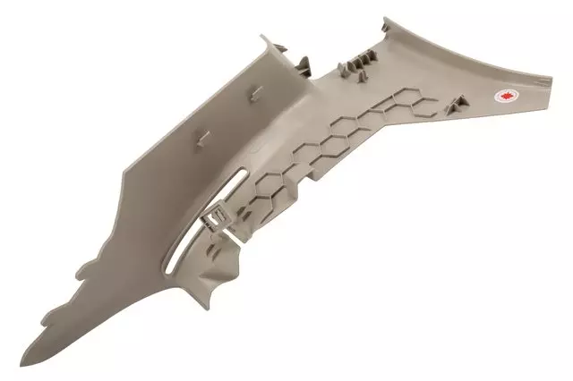 Shale Rear Passenger Side Seat Belt Guide Trim Cover - GM (26686721)