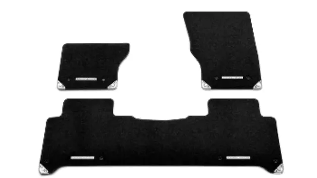 VPLWS0375PVJ - : Luxury Carpet Mat Set, Ebony, LHD for Land-Rover Image