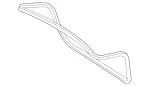 2077500598 - Trunk Lid: Sealing Frame for Mercedes-Benz Image
