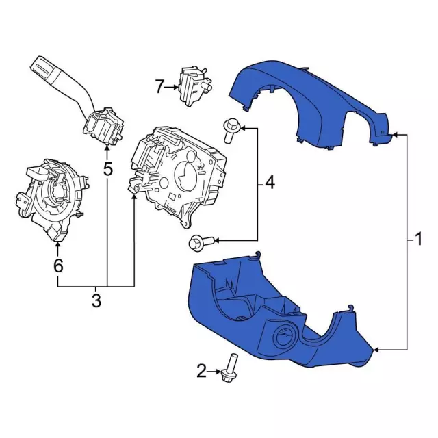 ML3Z3530AA - : Shroud Assembly for Ford: Expedition, F-150, F-150 Lightning Image