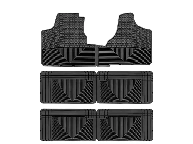 W16W25W25 - Accessories: Black All Weather Floor Mats for WeatherTech Image