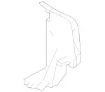 2538886200 - : Airflow Serration for Mercedes-Benz: GLC300, GLC43 AMG, GLC63 AMG, GLC63 AMG S Image