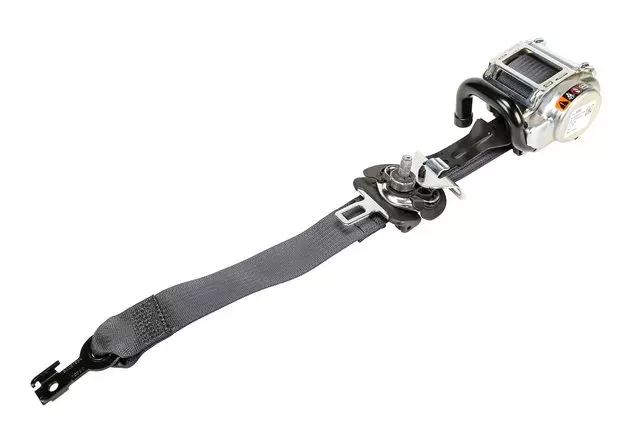 Jet Black Driver Seat Belt with Retractor and Pre-Tensioner - GM (19331203)