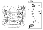821140C050 - : Parking Aid System Wiring Harness for Toyota Image