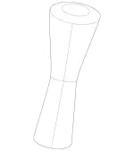 16797063008V65 - Body: Headrest Guide for Mercedes-Benz Image