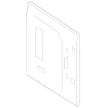 2218400155 - Rear Seat Bench: Mount for Mercedes-Benz Image