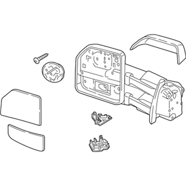 M1R40 - : Mirror Assembly - Rear Vi for Ford Image