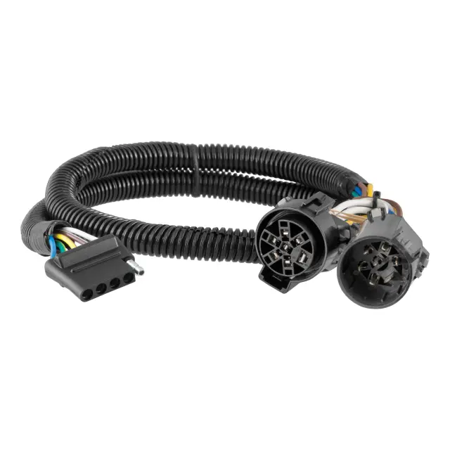 56584 - Exterior: Replacement OE 5-Way Flat Socket (T's into USCAR) for CURT Image