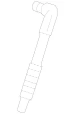 9976608 - Electrical Equipment and Instruments: Vent Hose for Mercedes-Benz Image